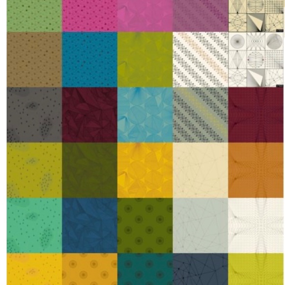 Quilting cotton - graphic designs, rich palette Quantum by Guicy Guice - Picture 3 of 3